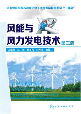 正版包邮 风能与风力发电技术 第3版 王建录 赵萍 林志民 刘万琨 编著 风能发电原理 风力发电原理 风能发电设备 风力发电设备