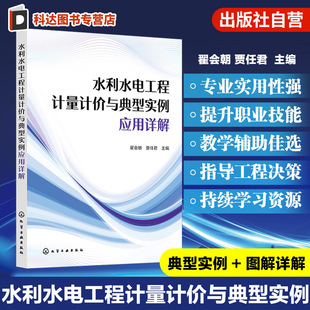 工程造价项目管理工作人员及高等院校参考书籍 水利水电工程费用 水利水电工程计量计价与典型实例应用详解 水利水电工程造价概述