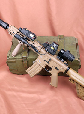 HK416D司骏电动连发玩具枪MK18吃鸡M4对战CS软弹M416男孩礼物
