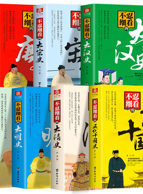 正版7册不忍细看元朝大汉宋史