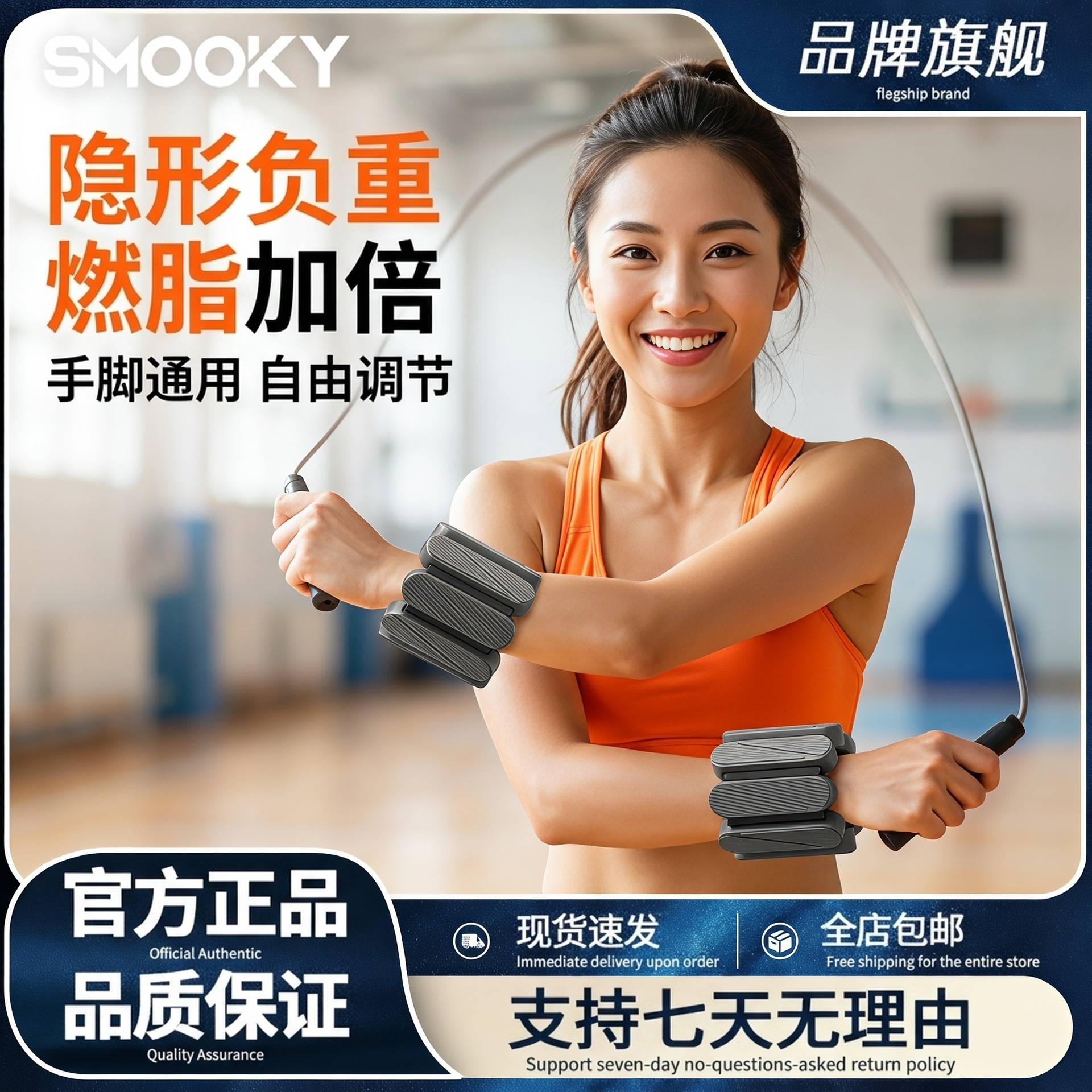 【张儷关晓彤同款】booooka咘咔负重手环二代可拆卸健身隐形负重图片