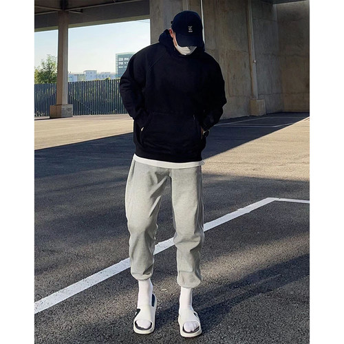 美式宽松运动长裤卫裤宽松休闲
