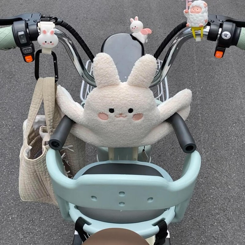 电动车宝宝防撞头垫子前置儿y童座椅保护垫电瓶车防磕碰软包加厚