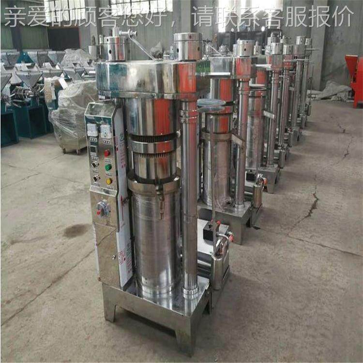 油320麻胡籽榨油棕机米糠橄榄果压油机椰子油榈榨设备