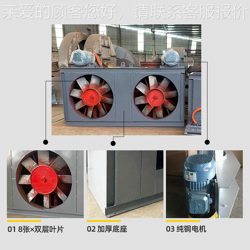 厂家双工业时效炉风机定式机正反转轴流风机不锈钢叶离心35859风