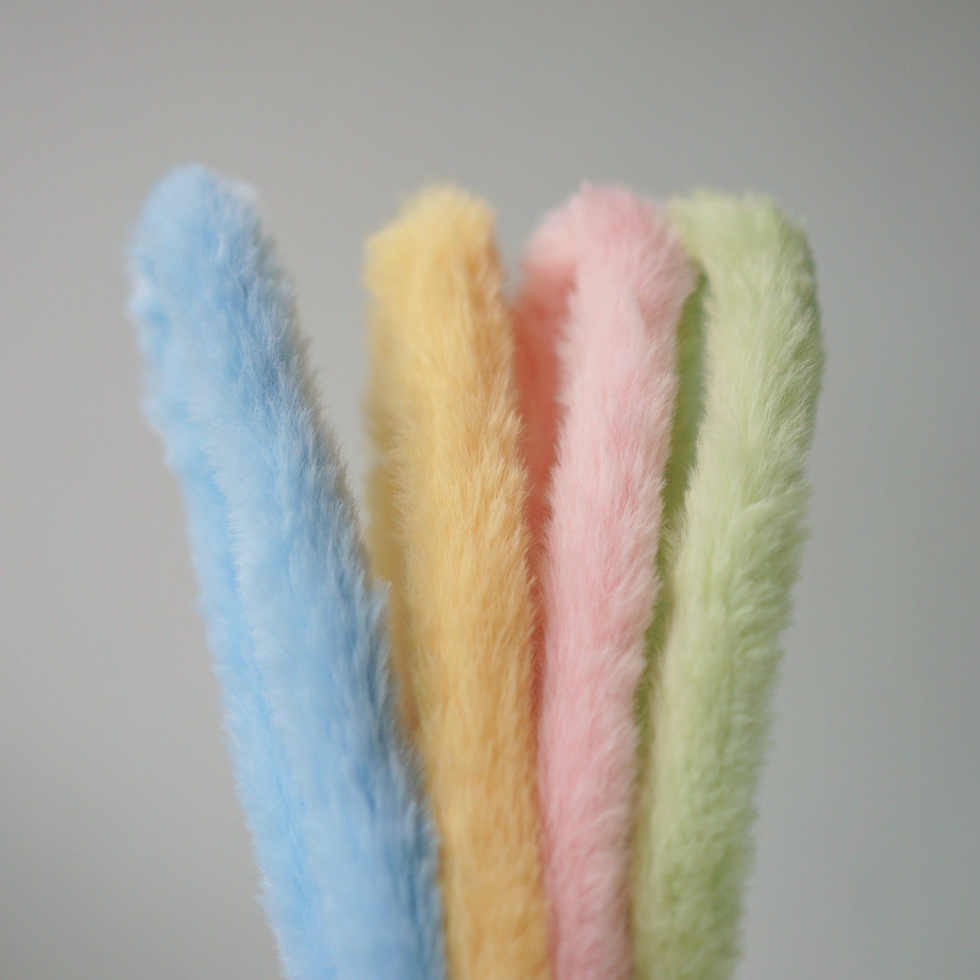 优质款 20mm超粗超密毛绒毛线扭扭棒皮草线扭棒毛条手工diy小狗