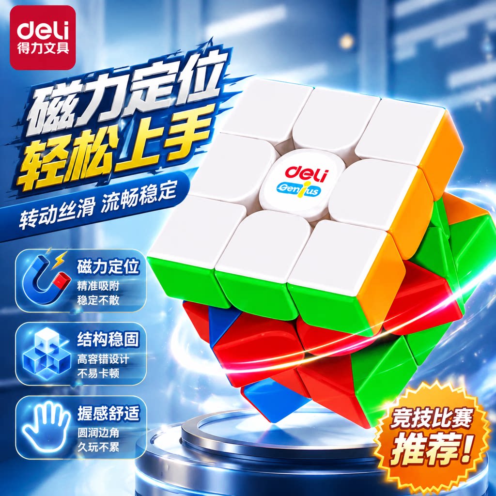 得力魔方三阶二阶四阶图片