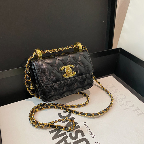 小方包菱格迷你日韩单肩斜跨包