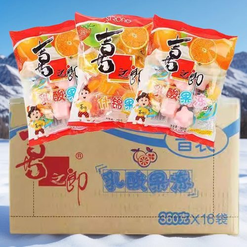 喜之郎什锦乳酸果冻360g