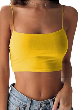 性感无胸垫露脐吊带 小背心Sexy midriff tank top with no boobs