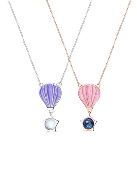 伊生爱告白气球项链送给你心上人