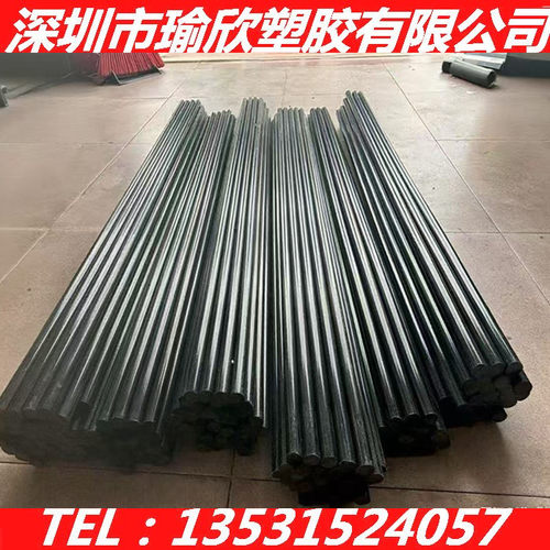 黑色PEEK棒材 PPS板材PEI POK LCP PBT+GF30 PPO ASA COC PET PLA