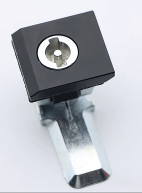 海坦柜锁MS813方头转舌一字压缩式 7035威图柜锁 AE箱防水船用锁