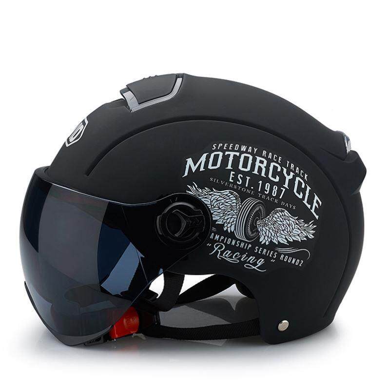 大头围头盔65以b44270上电瓶车安全半盔男女通用防晒超大头围轻便