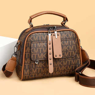 品牌真皮包包女士2026新款女包单肩斜挎包大容量洋气妈妈包手提包