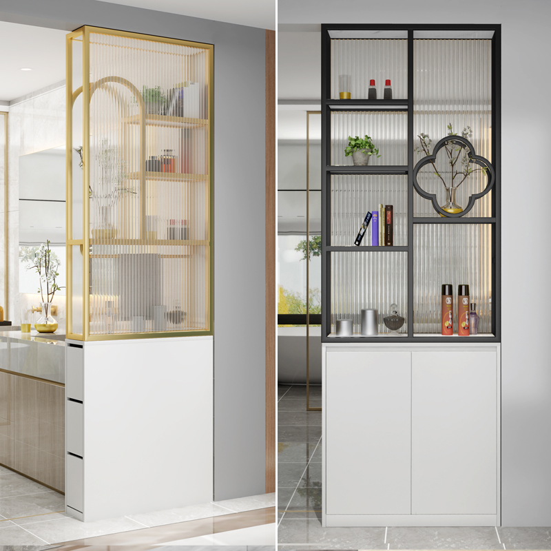 卫生间半墙屏风隔断柜客厅