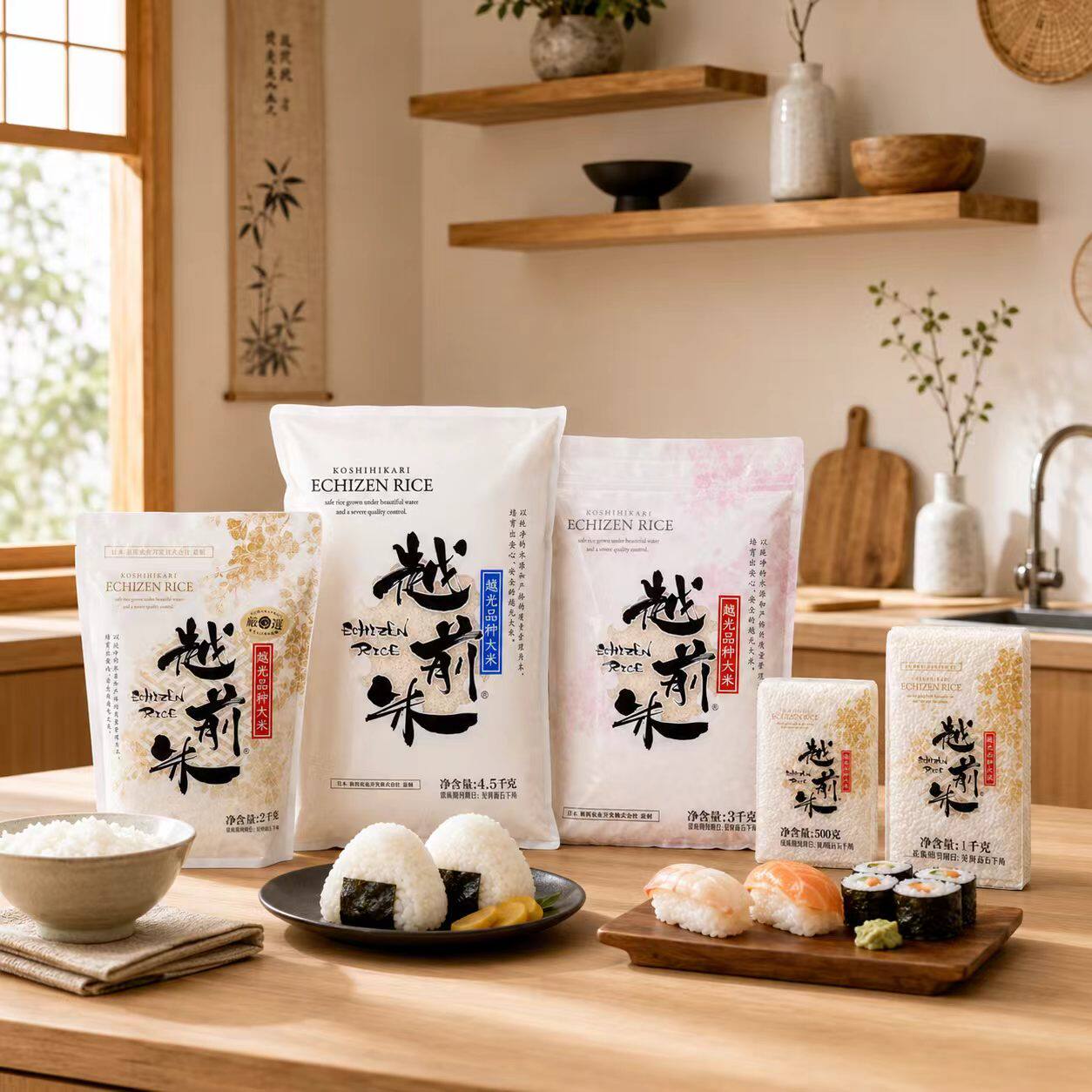 越前越光东港可饭可粥可寿司饭弹