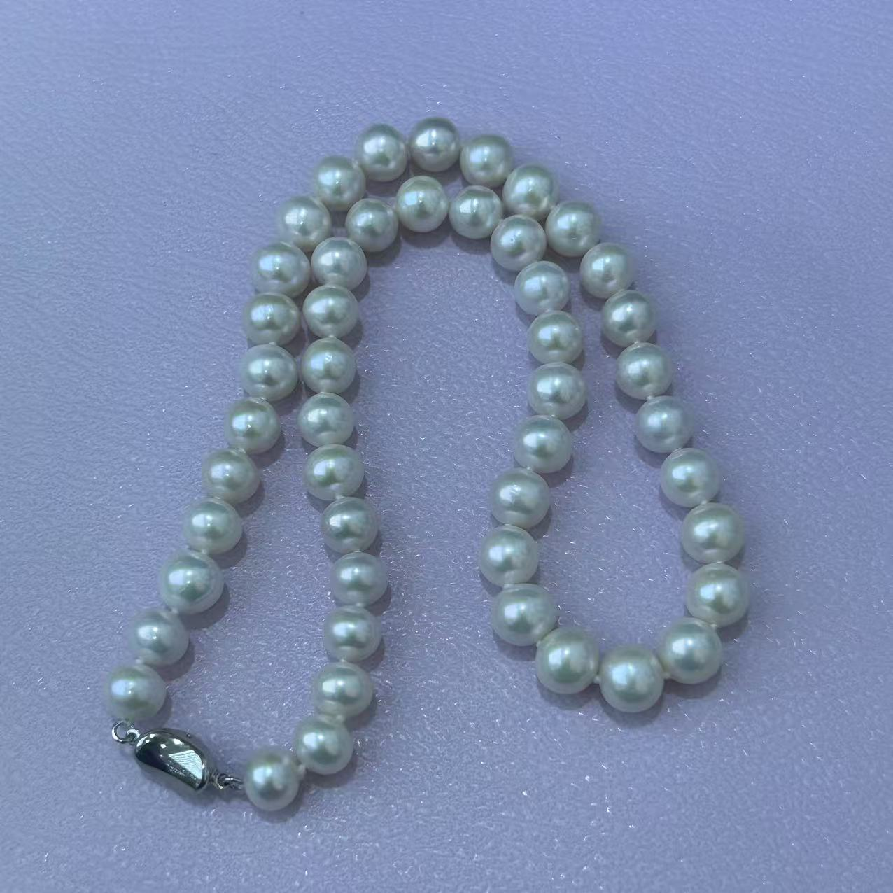 【来了就好】【2021292 】    9-11mm爱迪生项链S925银扣