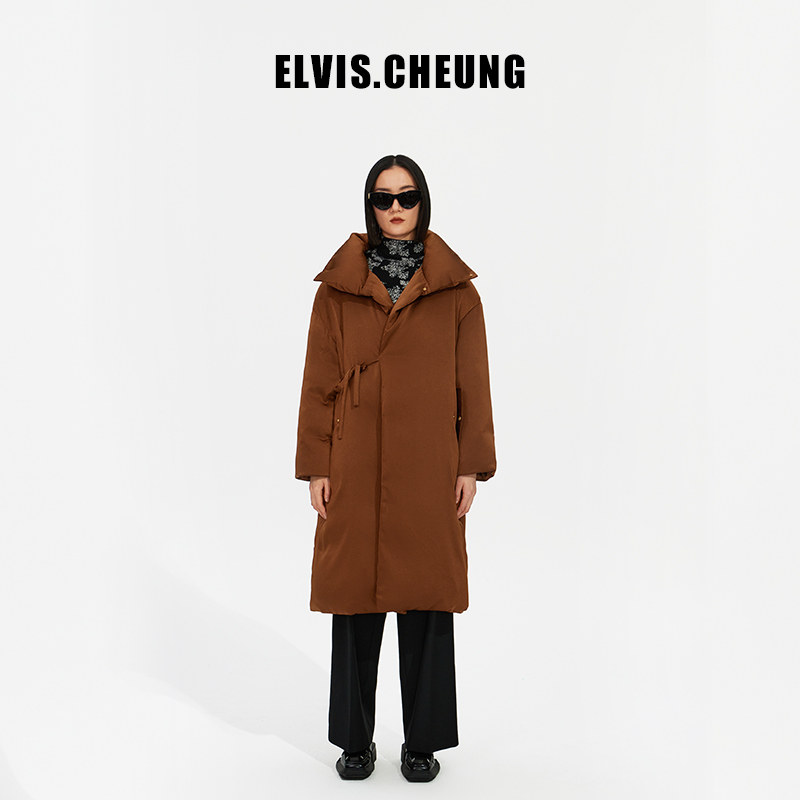 系带长款外套ELVIS.CHEUNG