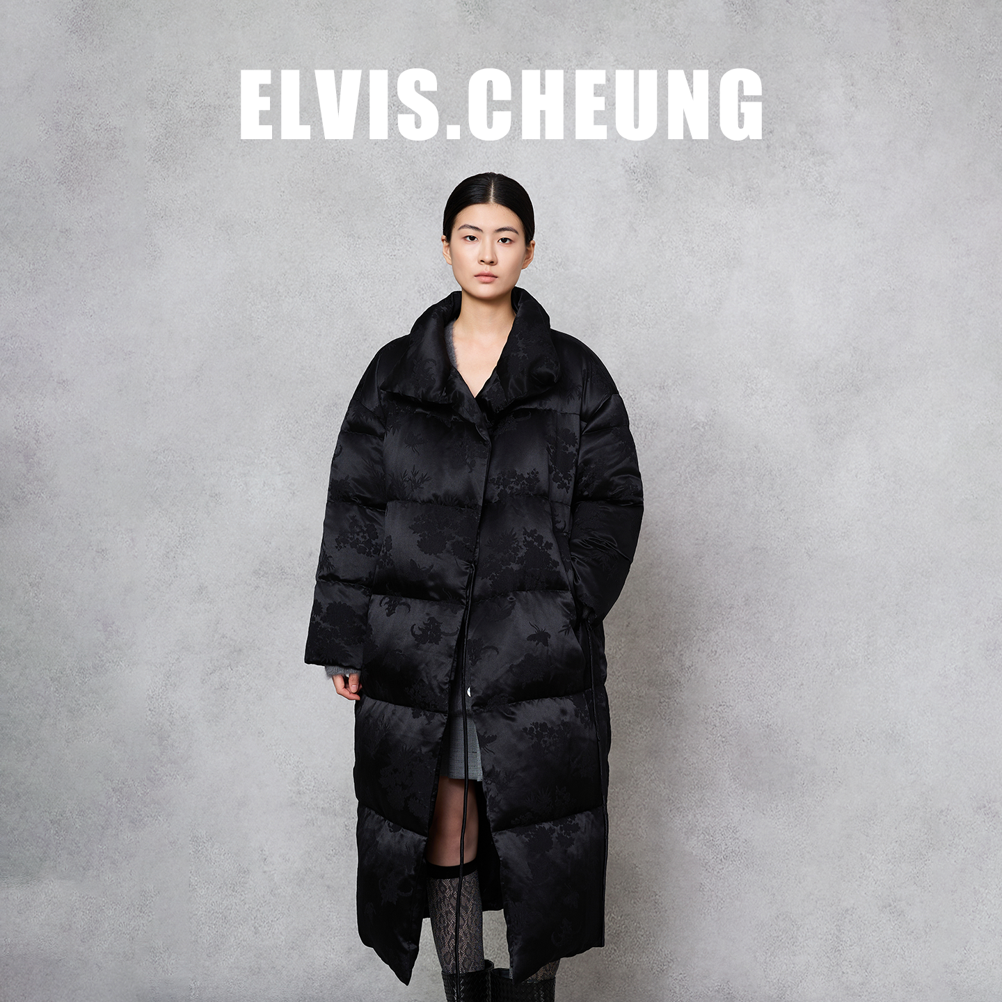 ELVIS.CHEUNG新中式国风鹅绒服