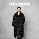 鹅绒服女高级显瘦气质时尚 ELVIS.CHEUNG25秋冬新中式 国风绣花长款