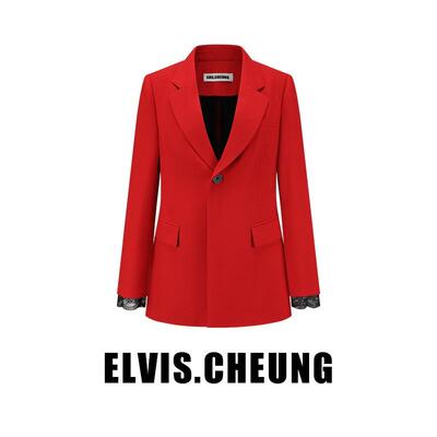 ELVIS.CHEUNG贺岁新款羊毛混纺