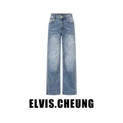 25贺岁新款直筒牛仔裤