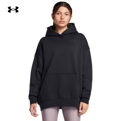 安德玛官方UA秋冬Icon女子抓绒训练运动卫衣 1386501