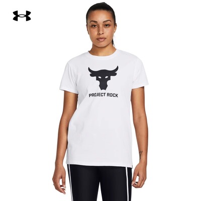 安德玛短袖女子训练T恤