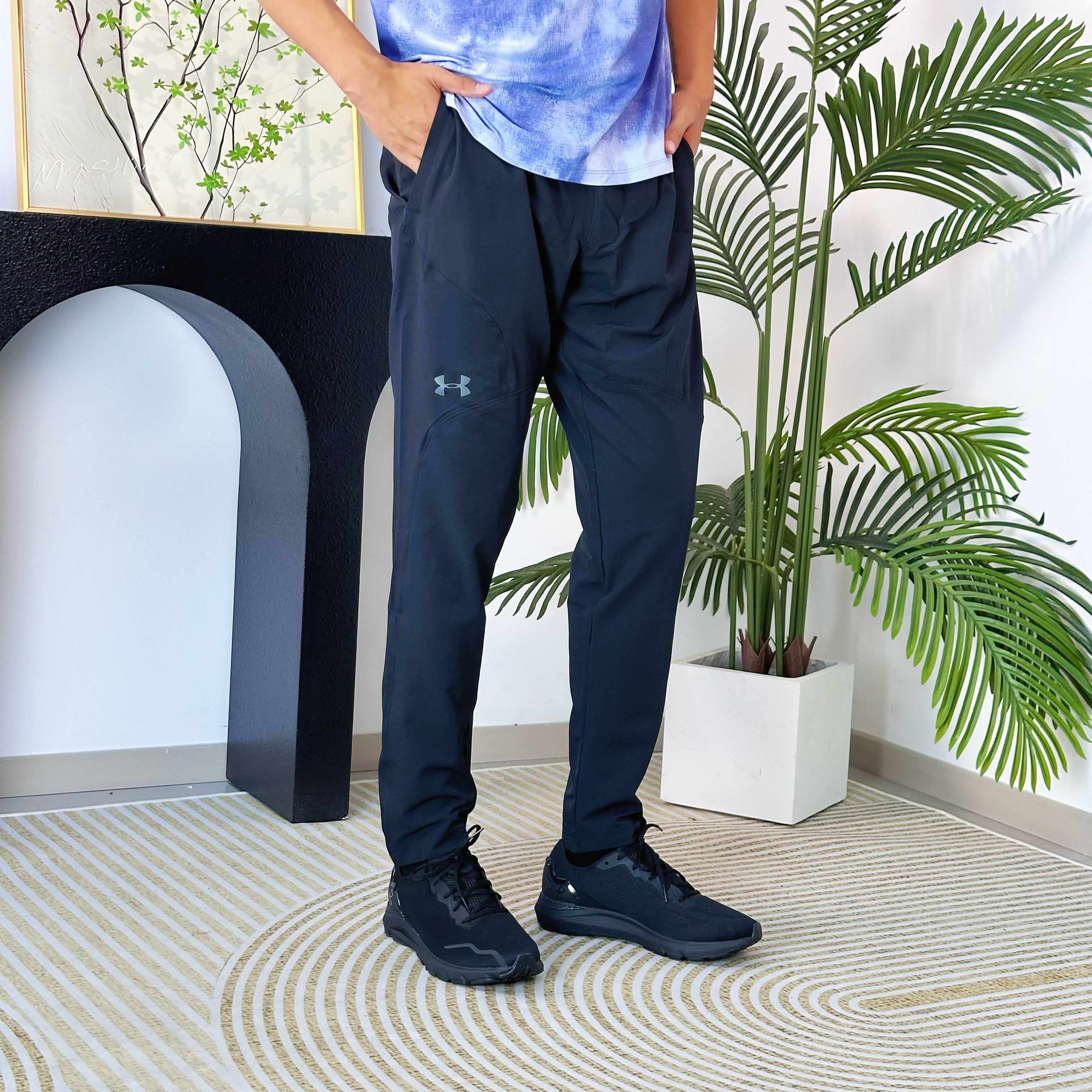 UA安德玛男裤弹性拉伸梭织训练休闲保暖训练运动长裤1352028