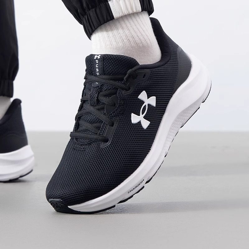 安德玛UA25新款男子运动鞋轻便缓震休闲鞋透气跑步鞋 3028254