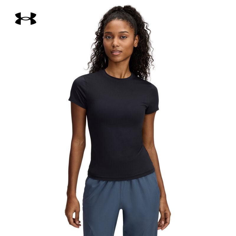 安德玛UA 春夏Meridian Core女子柔感训练运动短袖T恤 6000341