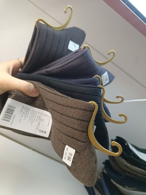 北合家高品质2026年冬款新款女款男款高筒羊绒袜防寒高颜值袜子