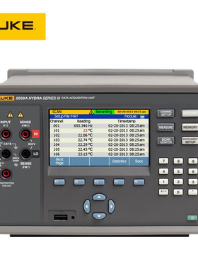 福禄克FLUKE 2638A 20/40/60多通道高精度全功能数据采集器记录仪