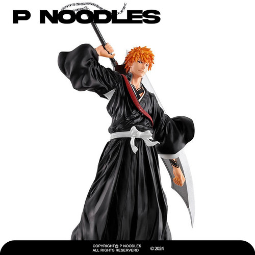 正版眼镜厂黑崎一护手办