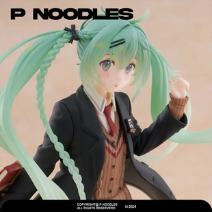 日版正品 初音未来 时装人偶 名校时装 手办景品摆件现货