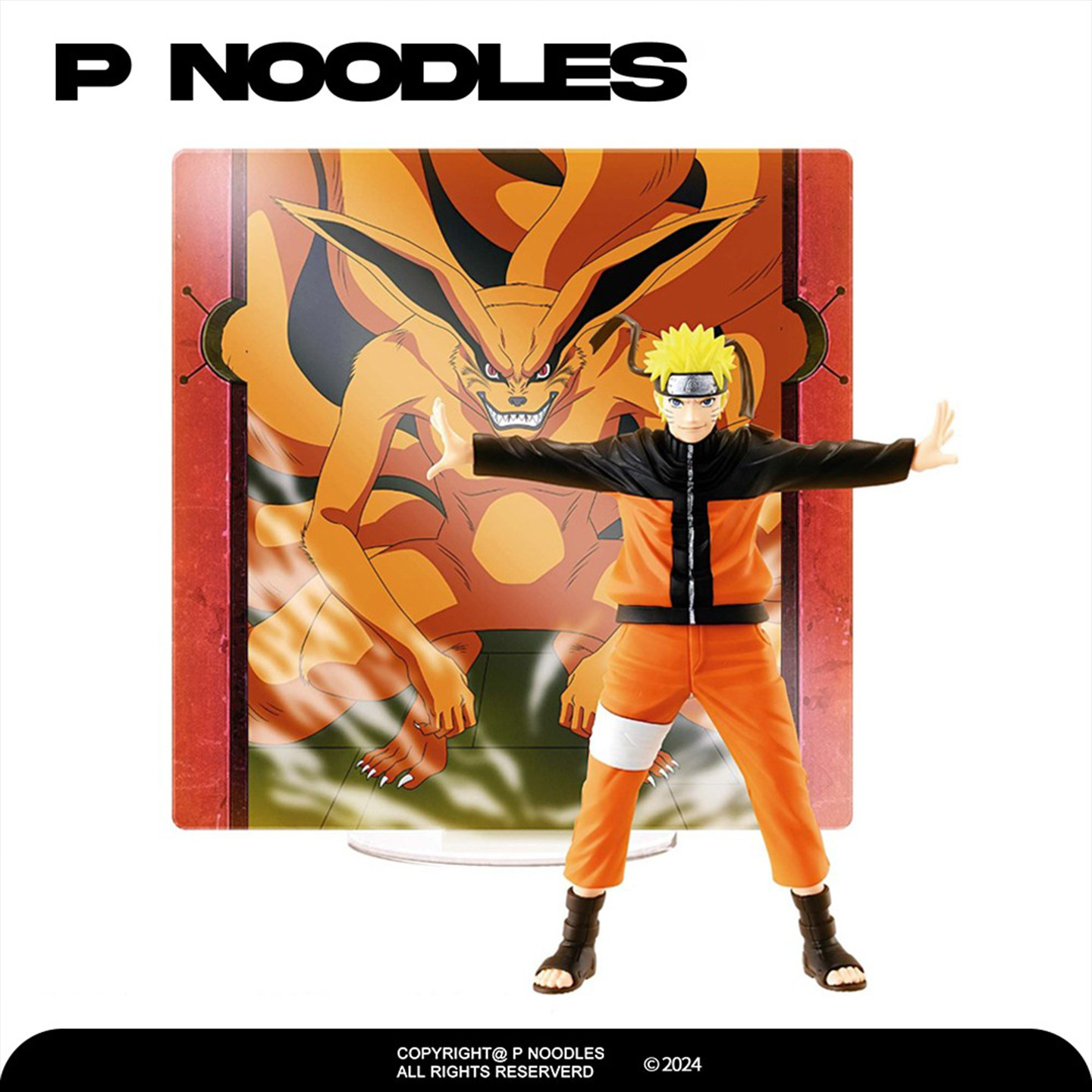 日版眼镜厂正品 火影忍者 疾风传 漩涡鸣人 手办景品现货礼物