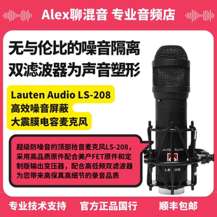 208大振膜电容话筒 Alex聊混音 Audio Lauten