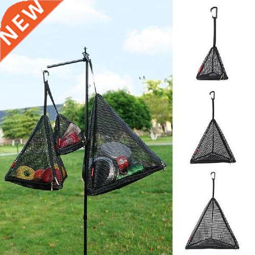 Outdoor Camping Kitchen Basket Triangle Picnic Tableware