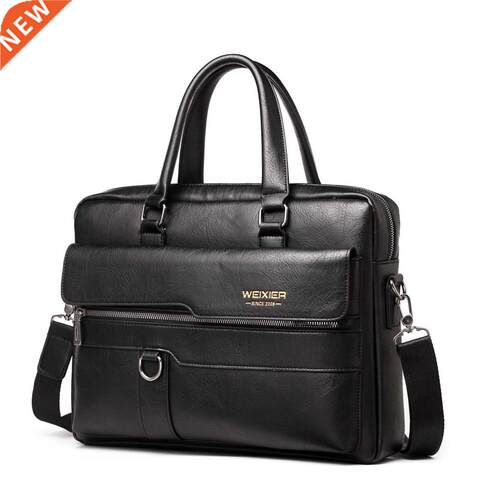 Business Shoulder Bag Men Messenger Bag Brand /WEIXIER Vinta