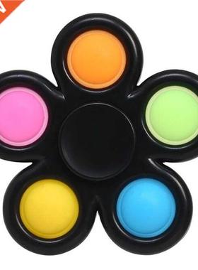 Anti-Stress Pressure Reliever Pop Fidget Toys Spinners Push