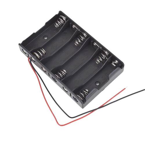 New 6 x 1.5V AA 2A CELL Battery Batteries Holder Storage Box