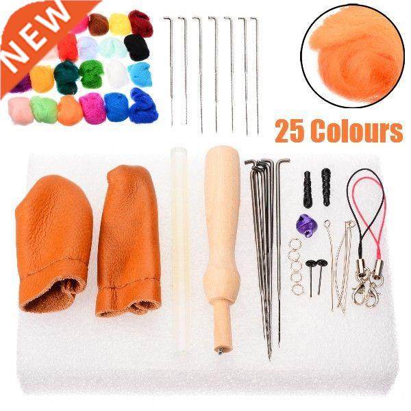 DIY Wool Felt Kit Handle Wool Felting Tools Handmade Fabric