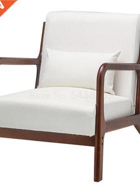Nordic style sofa chair modern minimalist solid wood