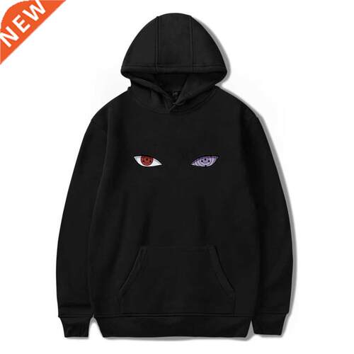 Sasuke anime Hoodies Eyes Printed Pullover men/womens Hoodie