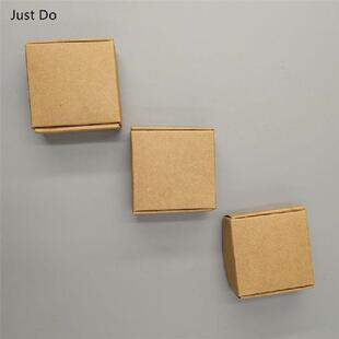 30pcs Paper Box Packaging Small Kraft Gift Craft Natural