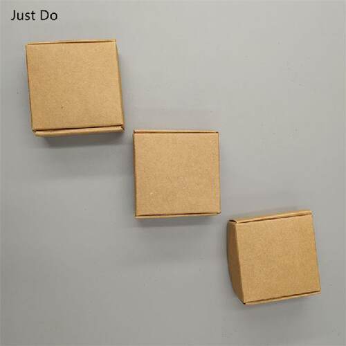 30pcs Natural Kraft Paper Gift Packaging Box,Small Craft