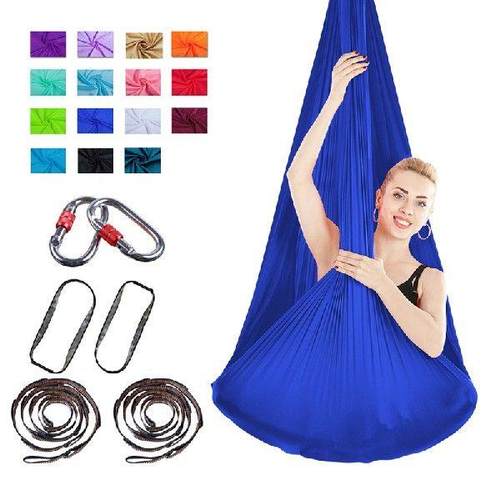 400*280cm Aerial Anti-gravity Yoga Hammock Swing Flying