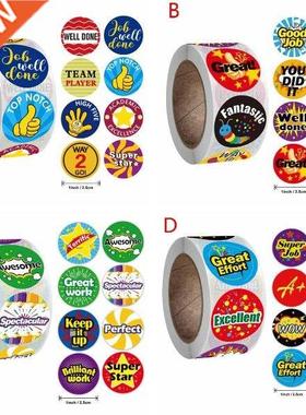 500pcs Reward ickers Encouragement Labels Roll for Kids