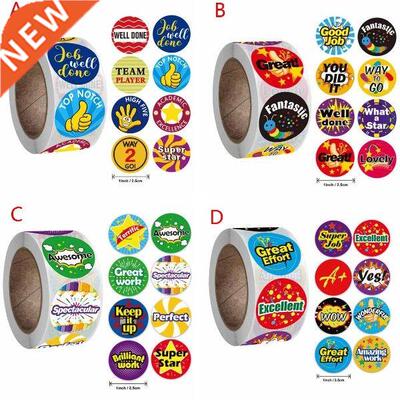 500pcs Reward ickers Encouragement Labels Roll for Kids